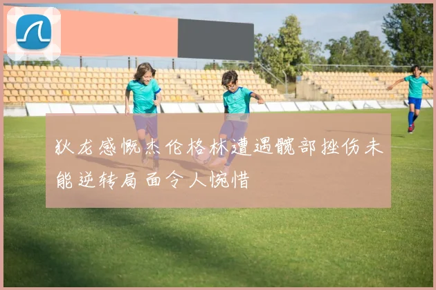 狄龙感慨杰伦格林遭遇髋部挫伤未能逆转局面令人惋惜